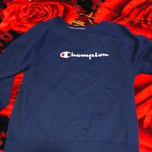 Champion sweater, navy blue, 2XL